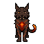 Kindlefang, a mid-stage fanged fire Kin